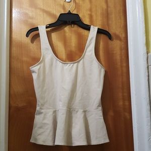 Bebe Peplum Tank Top